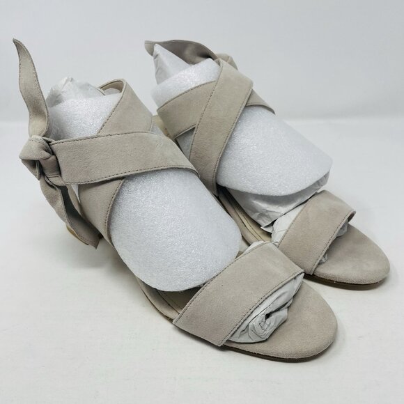 Journee Signature Collection Womens 10 Leather Hether Block Heel Sandals $119 - Picture 4 of 12
